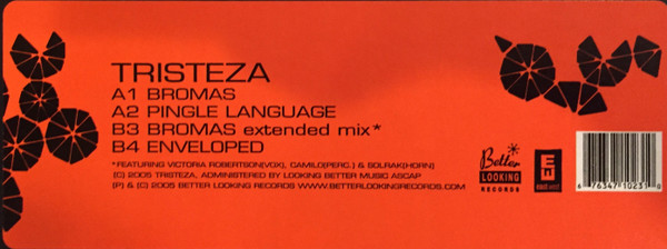 Tristeza - Bromas | Better Looking Records (BLR023) - 3 Tristeza - Bromas | Better Looking Records (BLR023) - 3
