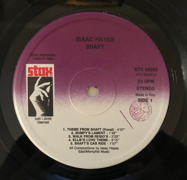 Isaac Hayes - Shaft | Stax (STX 88002) - 4