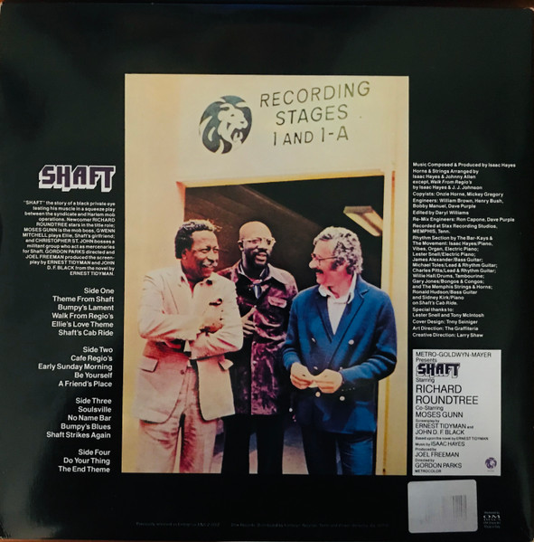 Isaac Hayes - Shaft | Stax (STX 88002) - 3