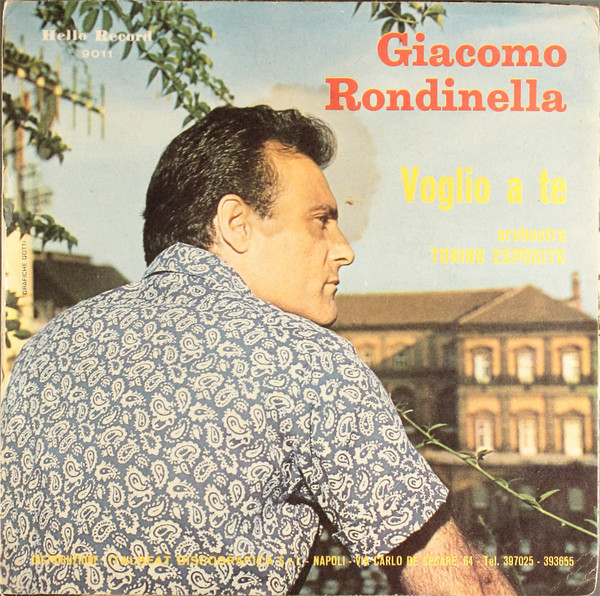 Giacomo Rondinella - Guappetella | Hello Records (H 9001) - 2 Giacomo Rondinella - Guappetella | Hello Records (H 9001) - 2