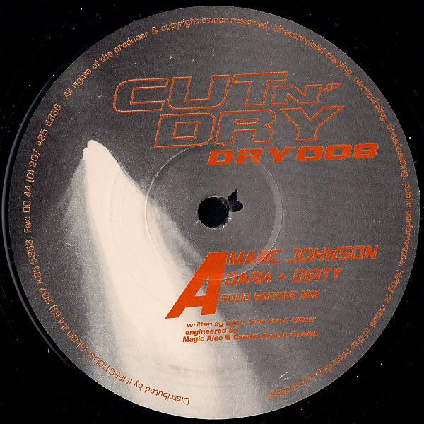 Marc Johnson - Dark + Dirty | Cut N' Dry (DRY008) - main
