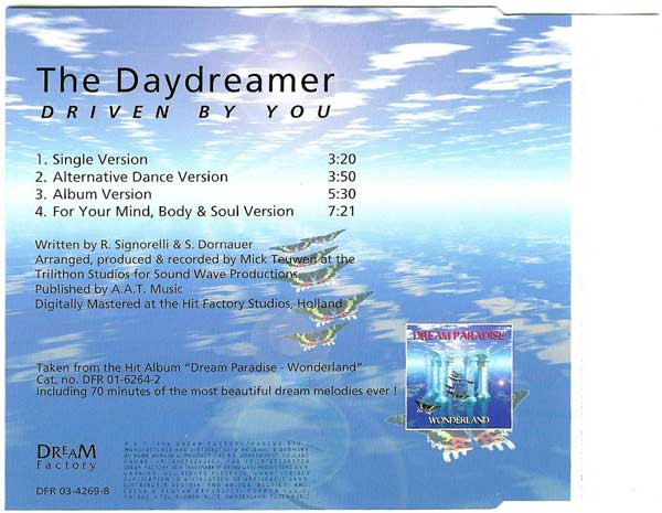 The Daydreamer - Driven By You | Dream Factory (DFR 03-4269-8) - 2 The Daydreamer - Driven By You | Dream Factory (DFR 03-4269-8) - 2