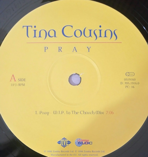 Tina Cousins - Pray | Jive (0519160) - 3