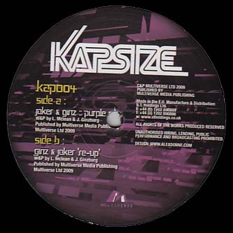 Joker & Ginz - Purple City | Kapsize (kap004)