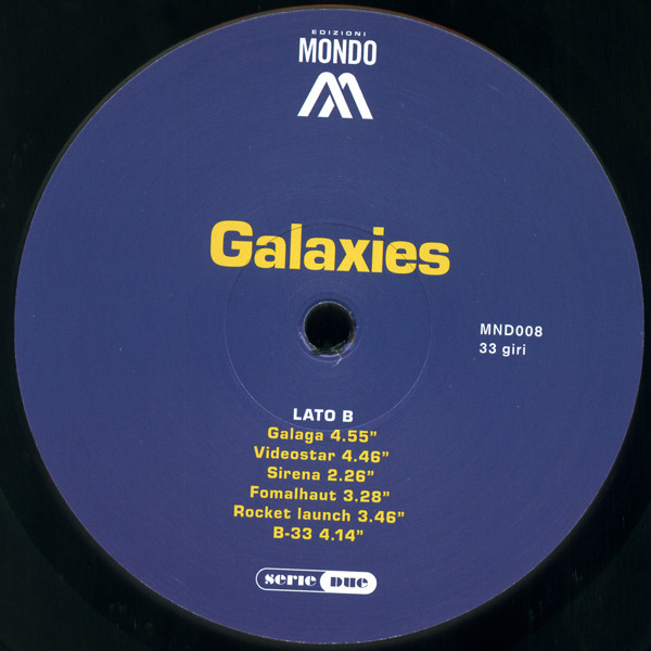 Odeon - Galaxies | Edizioni Mondo (MND008) - 4 Odeon - Galaxies | Edizioni Mondo (MND008) - 4