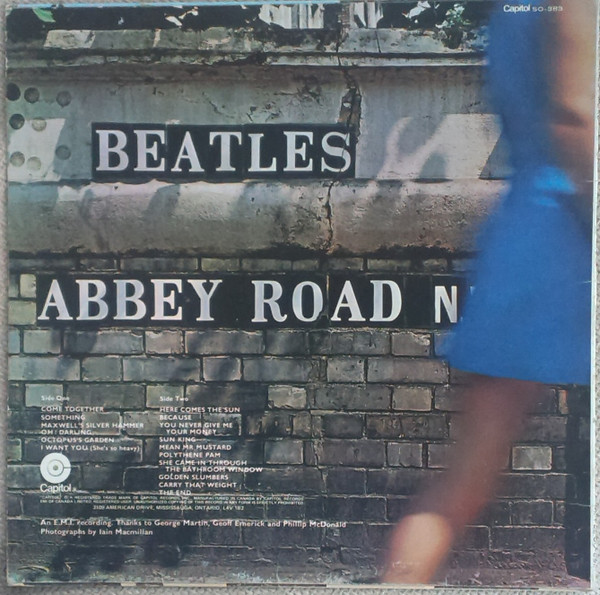 The Beatles - Abbey Road | Capitol Records (SO-383) - 2 The Beatles - Abbey Road | Capitol Records (SO-383) - 2