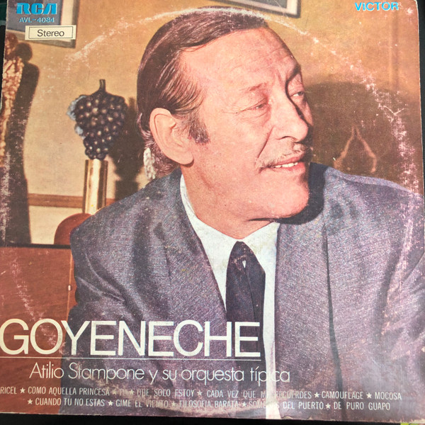 Roberto Goyeneche · Atilio Stampone Y Su Orquesta Típica - Sentimiento Tanguero | RCA Victor (AVL-4084)