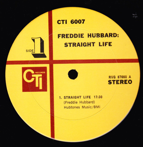 Freddie Hubbard - Straight Life | CTI Records (CTI 6007) - 4
