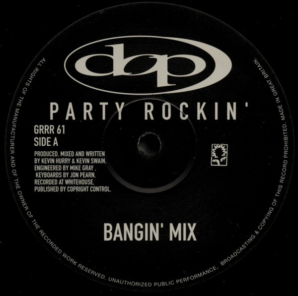 D.O.P. - Party Rockin' | Guerilla (GRRR 61) - 3