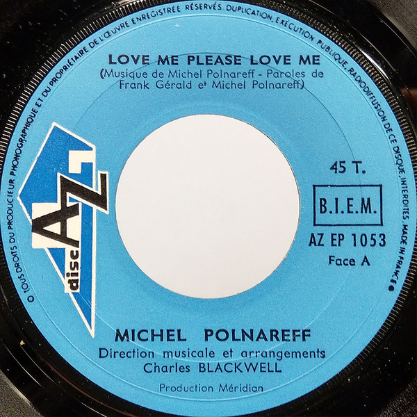 Michel Polnareff - Love Me Please Love Me | Disc'Az (EP 1 053) - 3