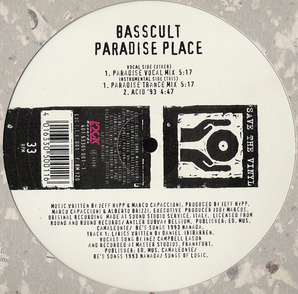 Basscult - Paradise Place | Save The Vinyl (STV 001)