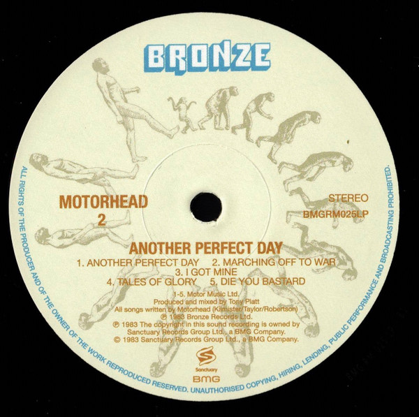 Motörhead - Another Perfect Day | BMG (BMGRM025LP) - 4 Motörhead - Another Perfect Day | BMG (BMGRM025LP) - 4