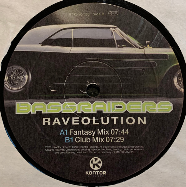 Bassraiders - Raveolution | Kontor Records (12"Kontor180) - 4 Bassraiders - Raveolution | Kontor Records (12"Kontor180) - 4
