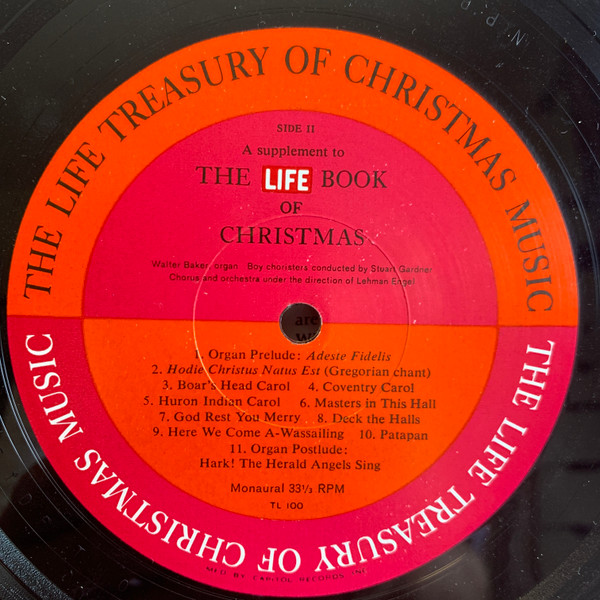 Various - The Life Treasury Of Christmas Music (A Supplement Of The Life Book Of Christmas) | LIFE (TL 100) - 4 Various - The Life Treasury Of Christmas Music (A Supplement Of The Life Book Of Christmas) | LIFE (TL 100) - 4