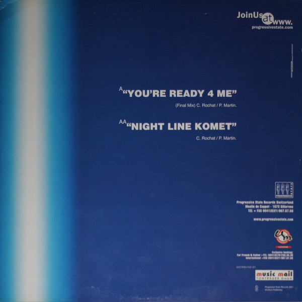 DJ Spoke - You're Ready 4 Me / Night Line Komet | Progressive State Records (PSR) (PROG.ST.2001-01) - 3