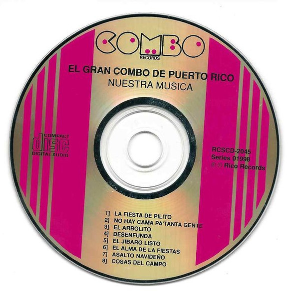 El Gran Combo - Nuestra Musica | Combo Records (RCSLP 2045CD) - 4