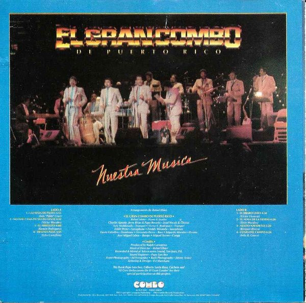 El Gran Combo - Nuestra Musica | Combo Records (RCSLP 2045CD) - 2