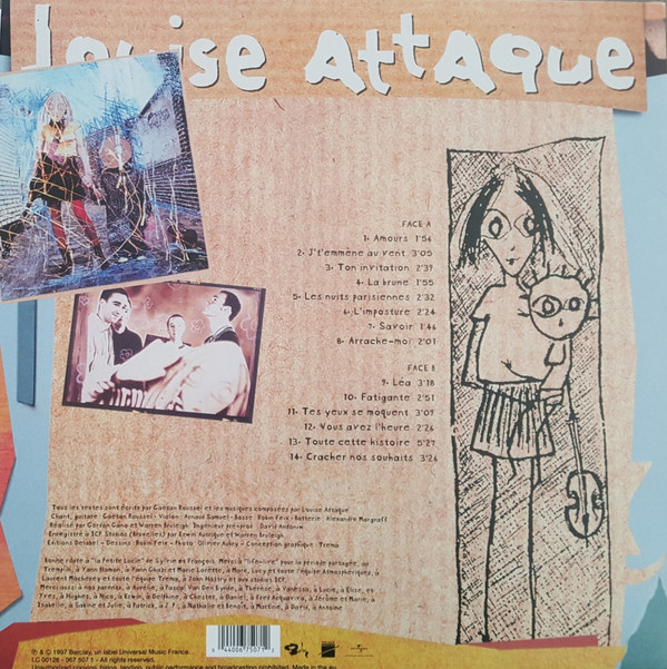 Louise Attaque - Louise Attaque | Barclay (067 507 1) - main