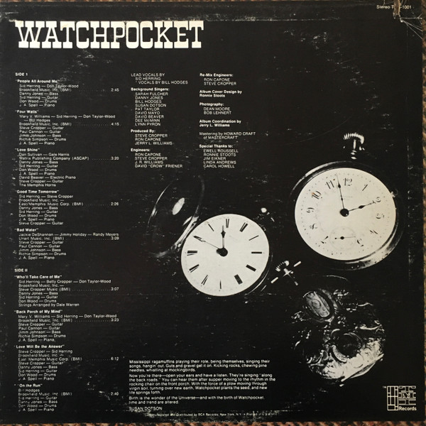 Watchpocket - Watchpocket | TMI Records (TMS-1001) - 2