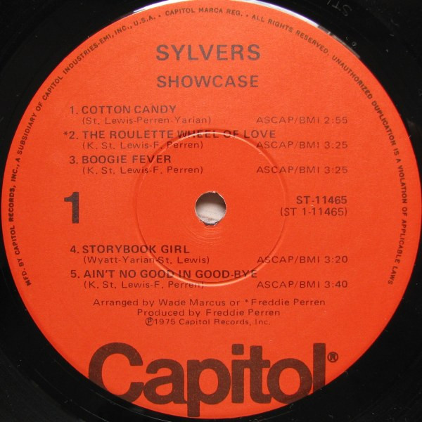 The Sylvers - Showcase | Capitol Records (ST-11465) - 3 The Sylvers - Showcase | Capitol Records (ST-11465) - 3