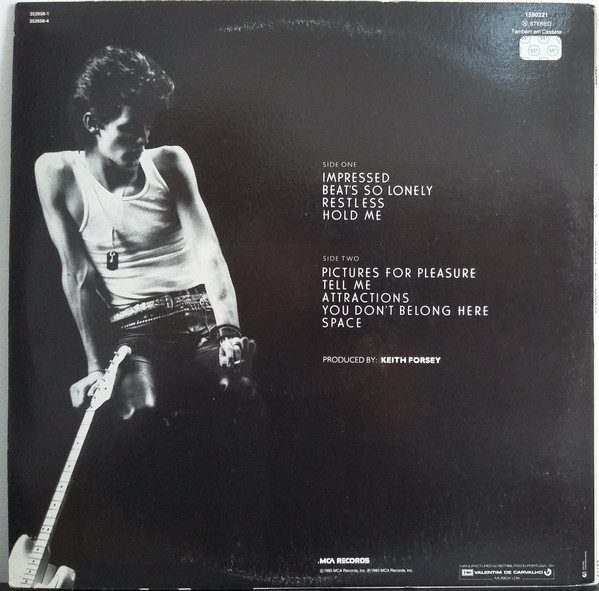 Charlie Sexton - Pictures For Pleasure | MCA Records (1590221) - 2