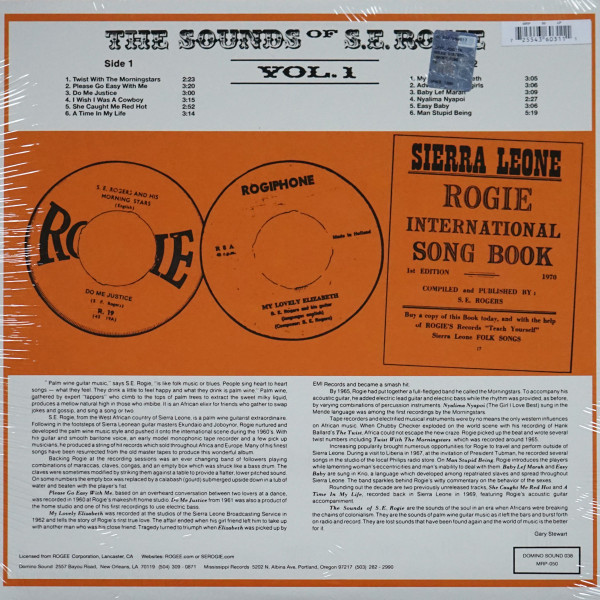 S. E. Rogie - The Sounds Of S. E. Rogie Vol. 1 | Mississippi/Change Records (MRP-050) - 2 S. E. Rogie - The Sounds Of S. E. Rogie Vol. 1 | Mississippi/Change Records (MRP-050) - 2