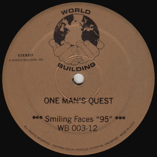 One Man's Quest - Smiling Faces "95" | World Building (WB 003-12)