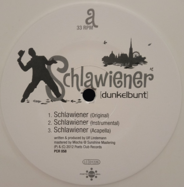 [dunkelbunt] - Schlawiener | Poets Club Records (PCR058) - 3