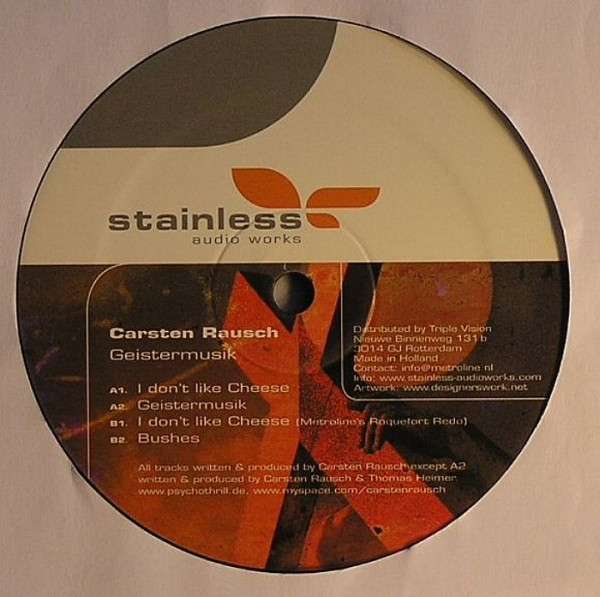 Carsten Rausch - Geistermusik | Stainless Audio Works (STAIN 005)