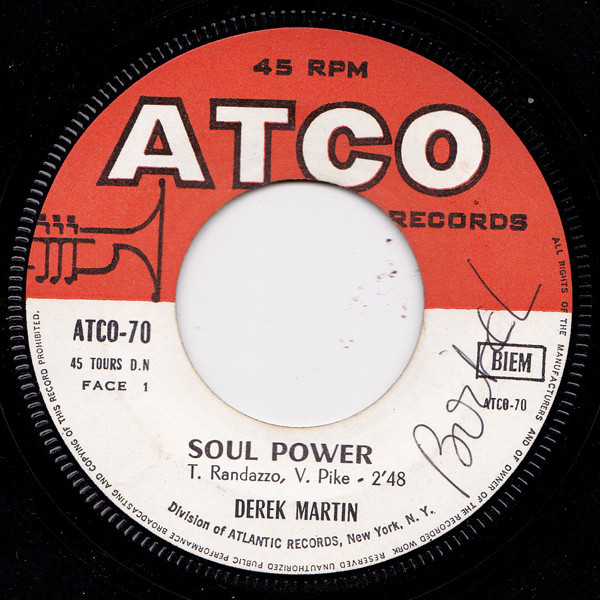 Derek Martin - Soul Power | ATCO Records (70) - 3 Derek Martin - Soul Power | ATCO Records (70) - 3