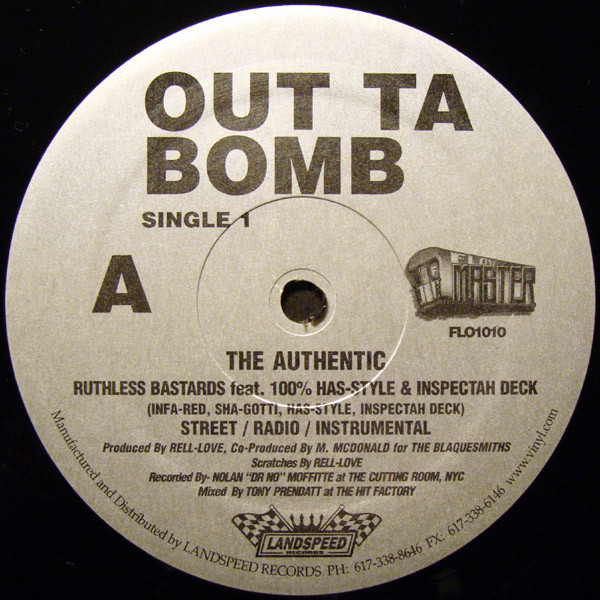 Ruthless Bastards - The Authentic / Misery, Pain & Hunger | Flowmaster Recordings (FLO1010) - 3 Ruthless Bastards - The Authentic / Misery, Pain & Hunger | Flowmaster Recordings (FLO1010) - 3