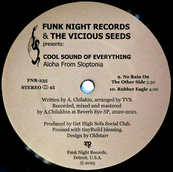 The Vicious Seeds - Aloha From Sloptonia | Fnr (FNR-235) - main