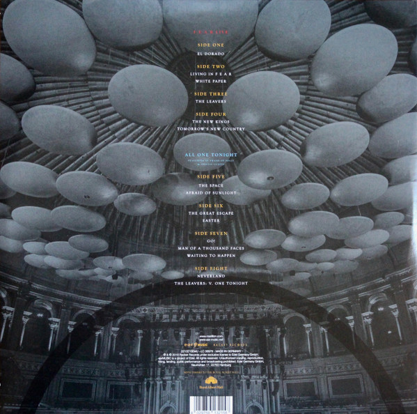 Marillion - All One Tonight (Live At The Royal Albert Hall) | Ear Music (0213215EMU) - 3 Marillion - All One Tonight (Live At The Royal Albert Hall) | Ear Music (0213215EMU) - 3