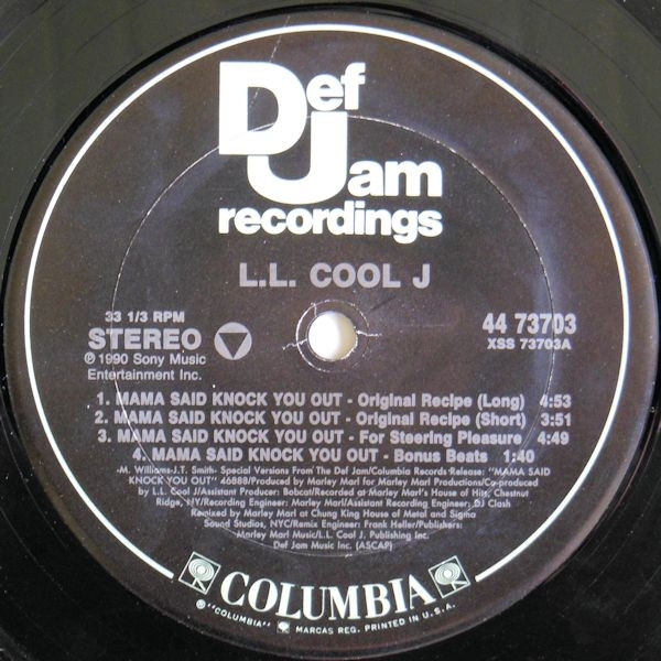LL Cool J - Mama Said Knock You Out | Def Jam Recordings (44 73703) - 2 LL Cool J - Mama Said Knock You Out | Def Jam Recordings (44 73703) - 2