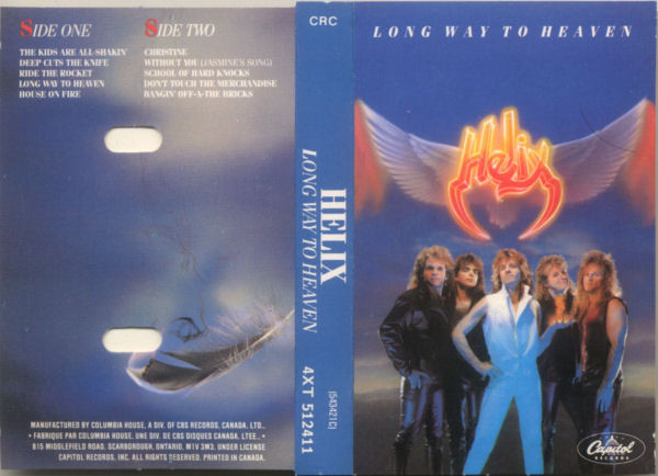 Helix - Long Way To Heaven [Cassette] | Capitol Records (4XT-512411) - 4