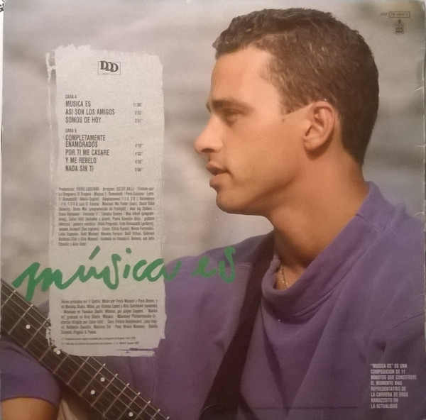 Eros Ramazzotti - Música Es | Hispavox (072-7913811) - 2 Eros Ramazzotti - Música Es | Hispavox (072-7913811) - 2