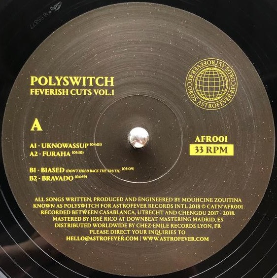 Polyswitch - Feverish Cuts Vol.1 | Astrofever Records (AFR001)