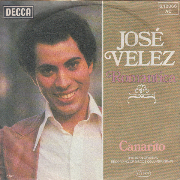 José Vélez - Romantica | Decca (6.12066)