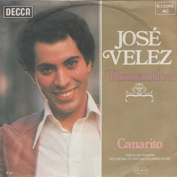 José Vélez - Romantica | Decca (6.12066) - 2