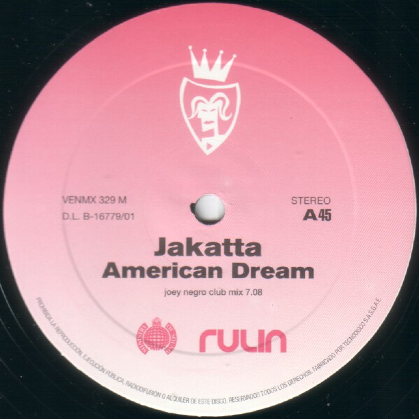 Jakatta - American Dream | Vendetta Records (VENMX 329 M) - 3
