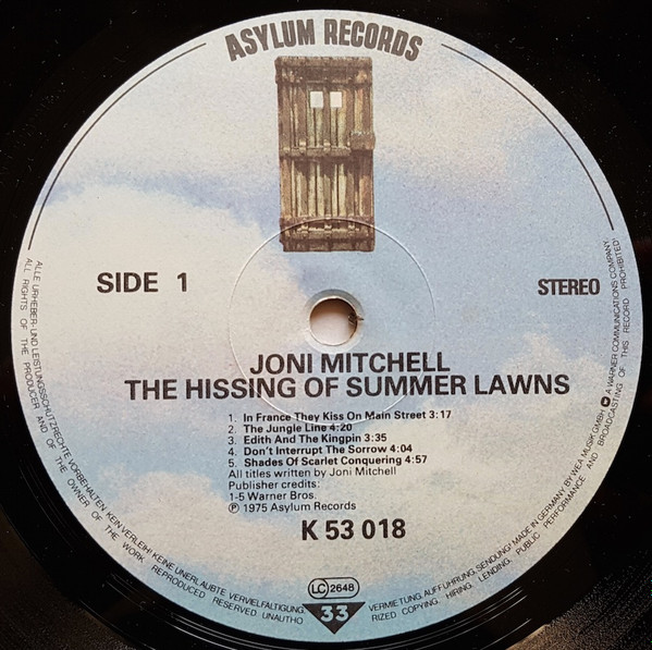 The Hissing Of Summer Lawns