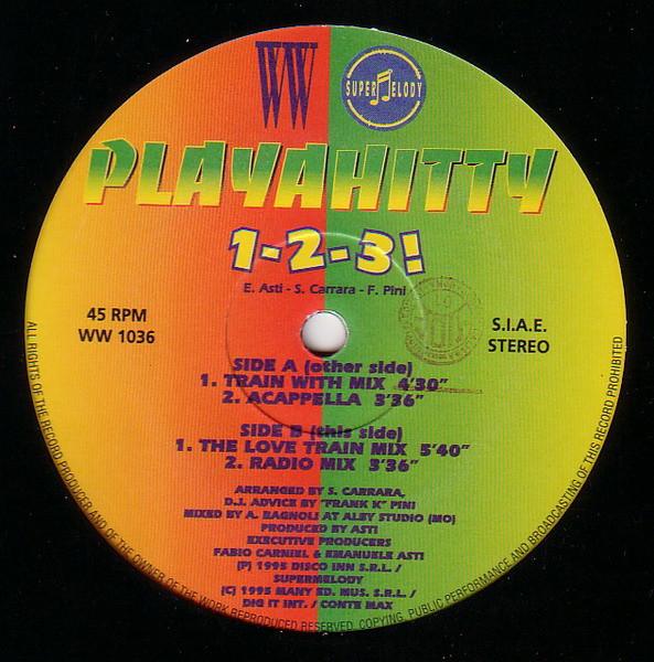 Playahitty - 1-2-3! (Train With Me) | Wicked & Wild Records (WW 1036) - 3 Playahitty - 1-2-3! (Train With Me) | Wicked & Wild Records (WW 1036) - 3