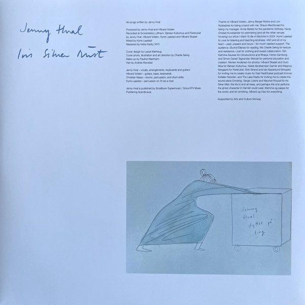 Jenny Hval - Iris Silver Mist | 4AD (4AD0841LP) - 3 Jenny Hval - Iris Silver Mist | 4AD (4AD0841LP) - 3