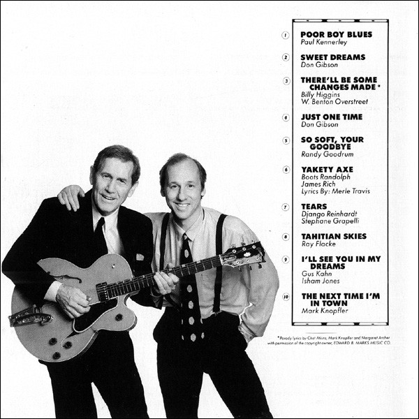 Chet Atkins And Mark Knopfler - Neck And Neck | Columbia (467435 2) - 4