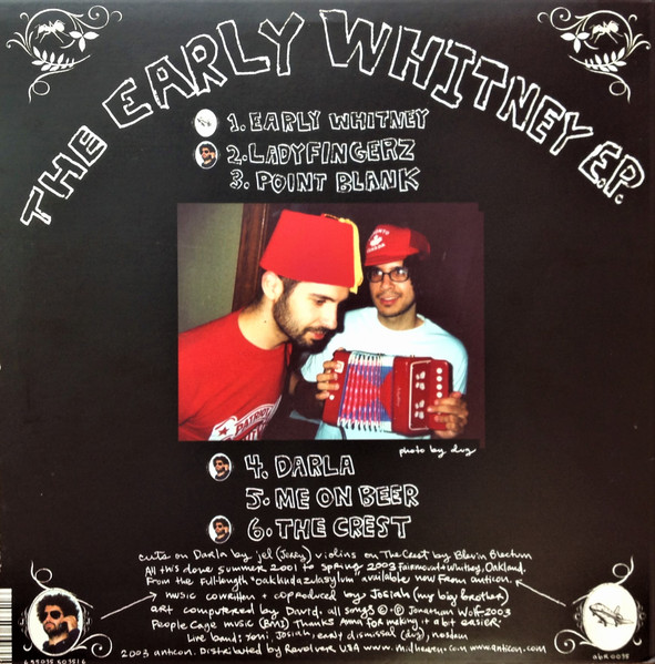Why? - The Early Whitney EP | Anticon (abr0035) - 3