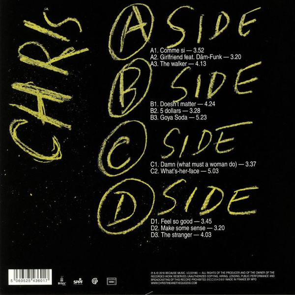 Christine And The Queens - Chris | Because Music (BEC5543601) - 3 Christine And The Queens - Chris | Because Music (BEC5543601) - 3