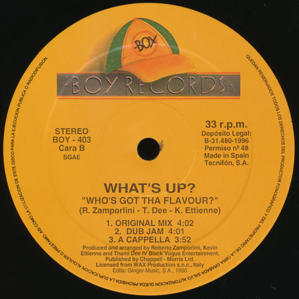 What's Up? - Summer Nights (Lord Have Mercy!!!) | Boy Records (BOY-403) - 3 What's Up? - Summer Nights (Lord Have Mercy!!!) | Boy Records (BOY-403) - 3
