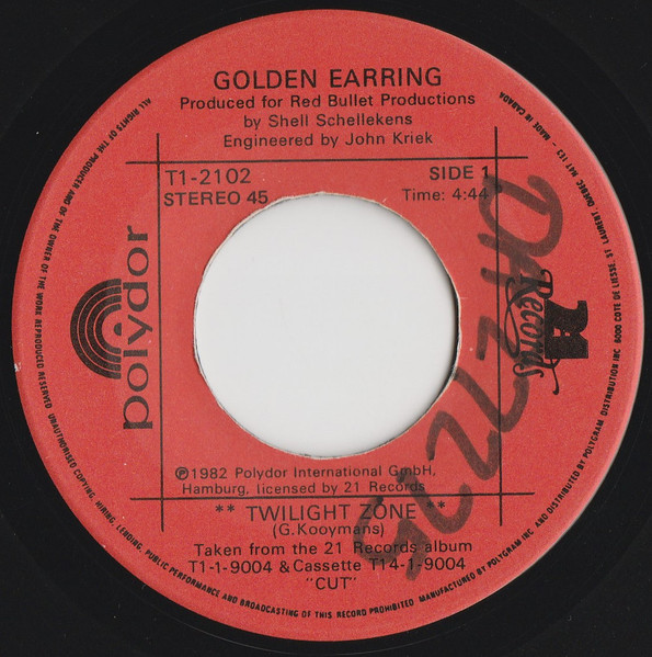 Golden Earring - Twilight Zone | Polydor (T1-2102)