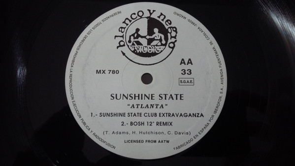 Sunshine State Featuring Snake Davis - Atlanta | Blanco Y Negro (MX 780) - 3