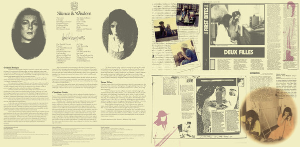 Deux Filles - Silence & Wisdom / Double Happiness | Dark Entries (DE-120) - 3 Deux Filles - Silence & Wisdom / Double Happiness | Dark Entries (DE-120) - 3